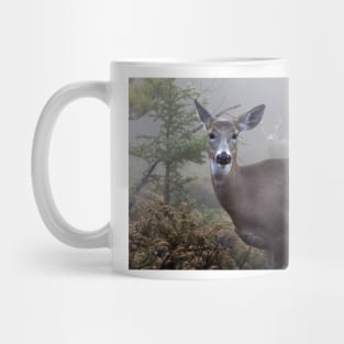 Through the fog - White-tailed Deer Mug